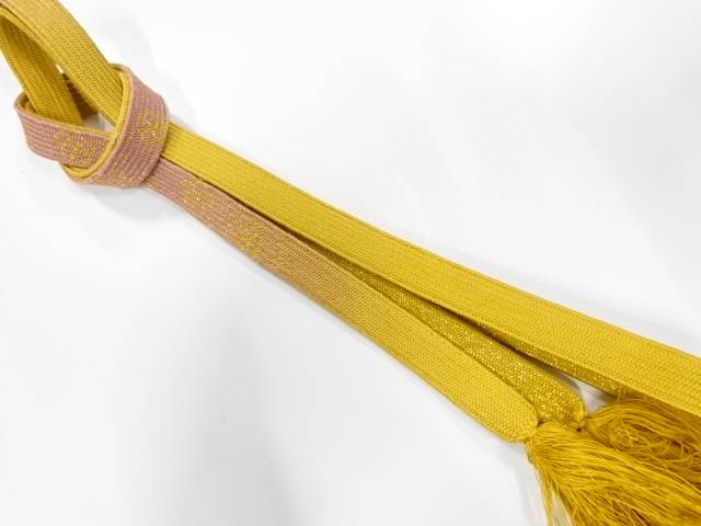 正絹 手組帯締め【中古】【着】 宗sou