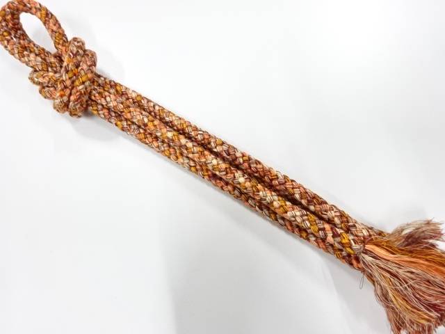 正絹　手組帯締め【中古】【着】 宗sou