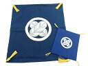 塩瀬家紋入り帛紗大小セット【アンティーク】【中古】【着】 宗sou
