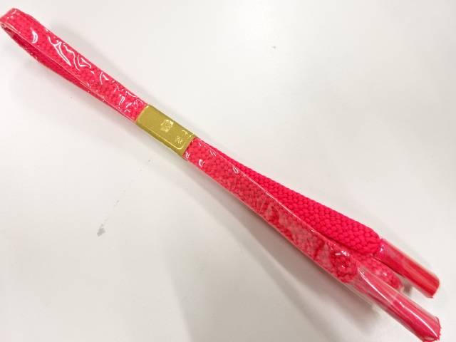 未使用品 正絹 手組み帯締め(サービス品)【リサイクル】【着】 宗sou【Pnt】