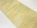 紗 菖蒲模様織出し袋帯【中古】【着】 宗sou