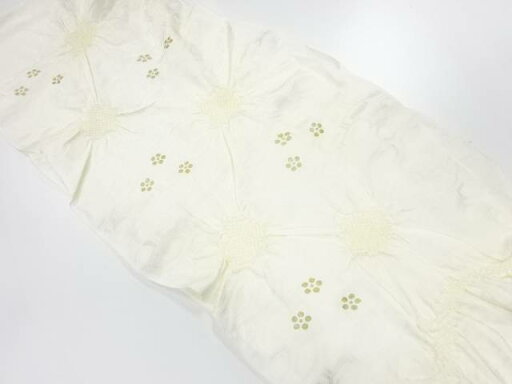 正絹 絞り 帯揚げ【中古】【着】 宗sou 正絹 絞り 帯揚げ【中古】【着】 宗sou