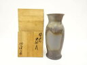 備前焼 木村陶峰造 花入【中古】【道】 宗sou