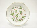 WEDGWOOD ウェッジウッド ワイルドストロベリー プレート 17.5センチ【中古】【道】 宗sou