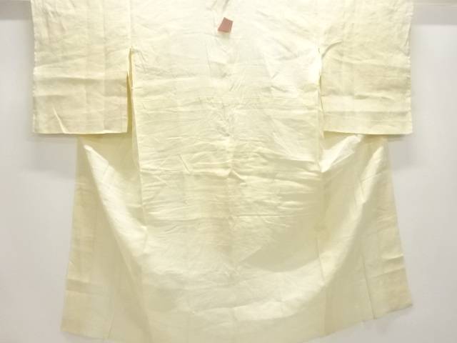 すかし織草花模様夏用長襦袢【アンティーク】【中古】【着】 宗sou