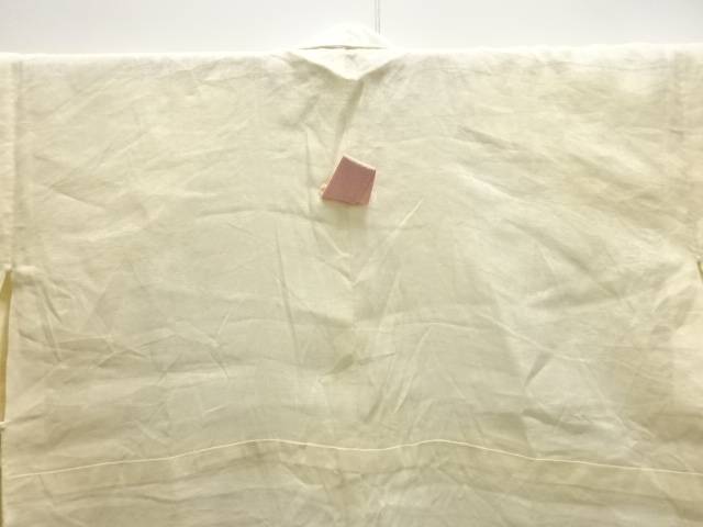 すかし織草花模様夏用長襦袢【アンティーク】【中古】【着】 宗sou