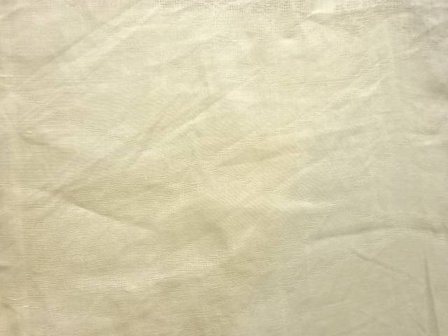 すかし織草花模様夏用長襦袢【アンティーク】【中古】【着】 宗sou