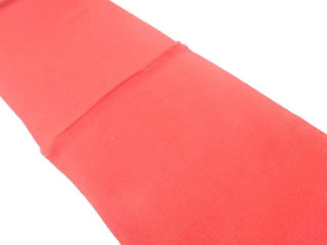未使用品　正絹　縮緬地　帯揚げ【着】 宗sou