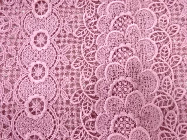 レース花模様ショール【中古】【着】 宗sou【Pnt】