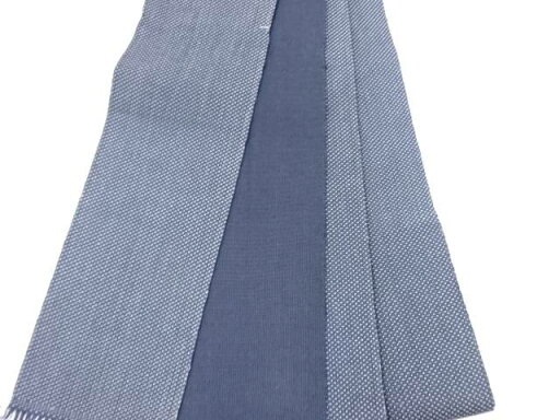 正絹 抽象模様織り出し 男物角帯【中古】【着】 宗sou
