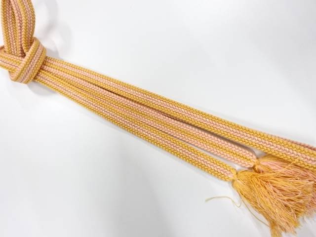 正絹　手組帯締め【中古】【着】 宗sou