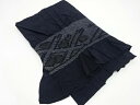 絞り 蔦の葉模様 男物兵児帯【中古】【着】 宗sou