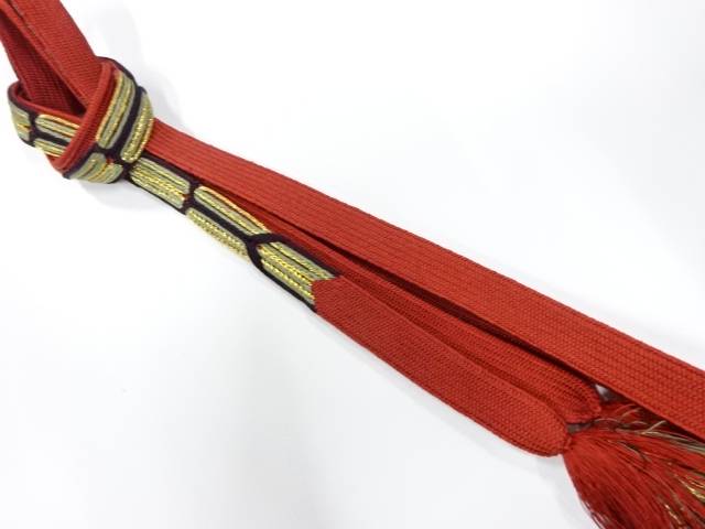 正絹 手組帯締め【中古】【着】 宗sou