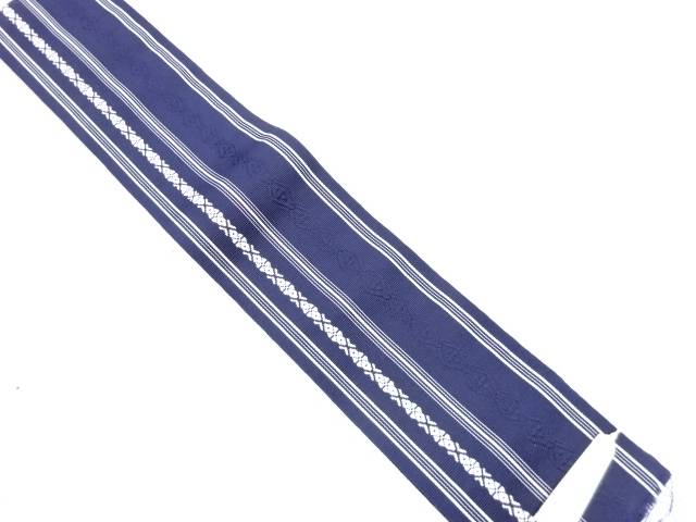 未使用品 正絹 本場筑前博多 男物角帯【着】 宗sou