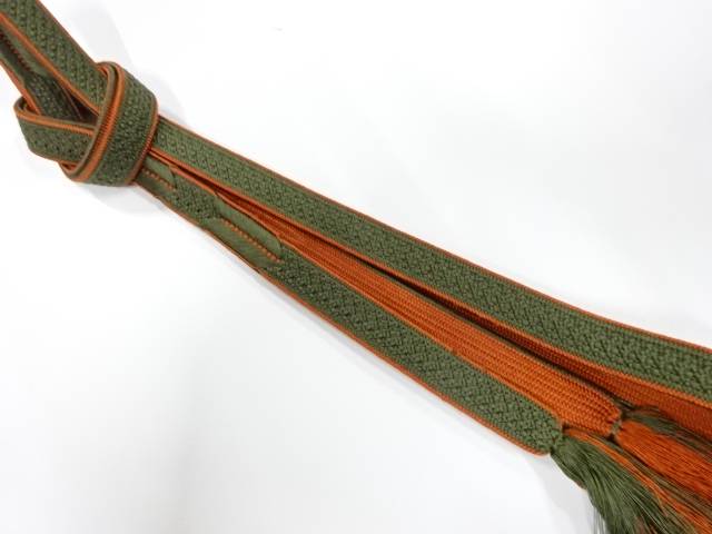 正絹　手組帯締め【中古】【着】 宗sou(4)