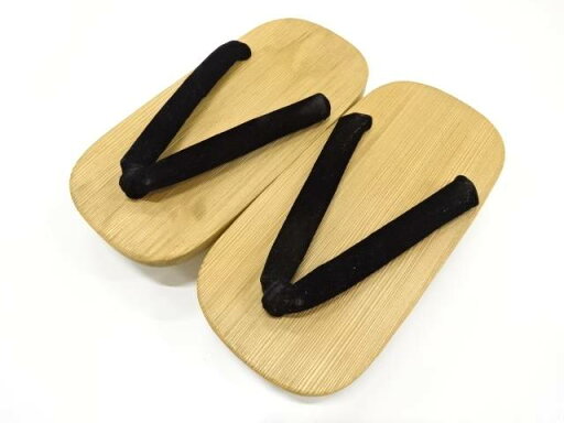 木曽ねずこ 鼻緒ビロード 男物下駄(23.5センチ)【中古】【着】 宗sou 木曽ねずこ 鼻緒ビロード 男物下駄(23.5センチ)【中古】【着】 宗sou