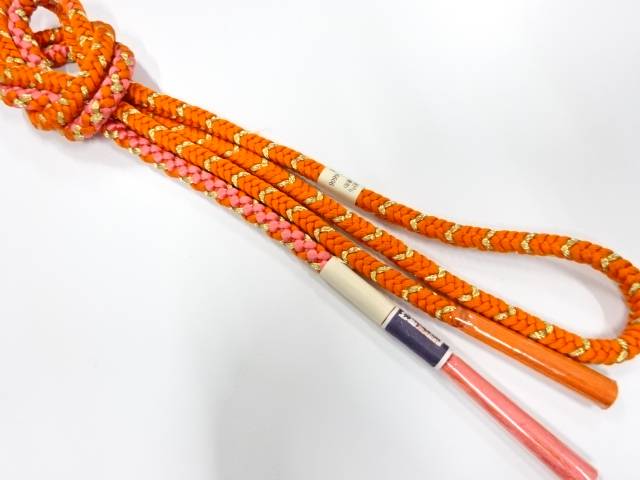 未使用品　正絹　手組帯締め【着】 宗sou