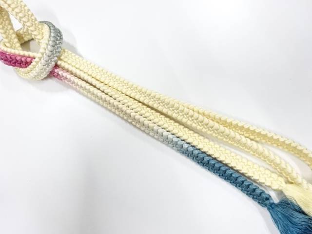 正絹　手組帯締め【中古】【着】 宗sou