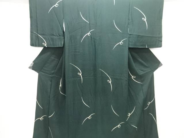 錦紗抽象模様着物【アンティーク】【中古】【着】 宗sou