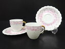 LIMOGES リモージュ ジョルジュボワイエ デミタスカップ&ソーサー ペア【中古】【道】 宗sou