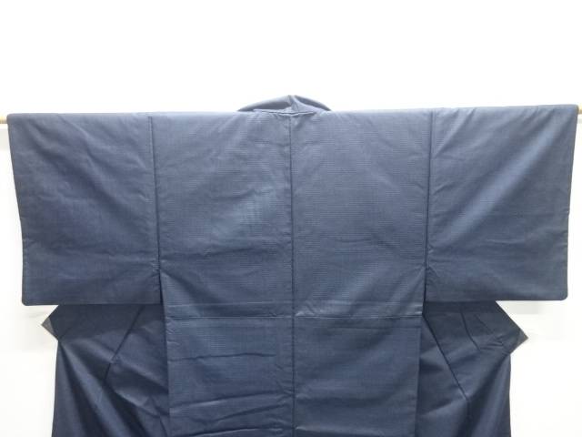 西陣お召男物着物アンサンブル【中古】【着】 宗sou【Pnt】