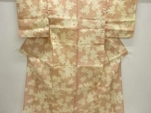 楓模様単衣着物【中古】【着】 宗sou 楓模様単衣着物【中古】【着】 宗sou