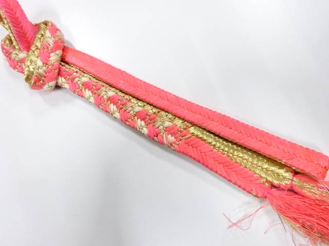 正絹 手組帯締め【中古】【着】 宗sou