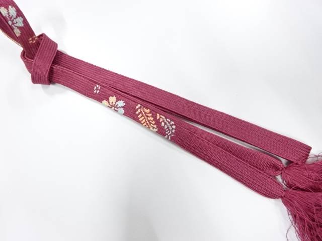 正絹 手組帯締め【中古】【着】 宗sou