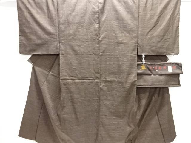 本場泥大島紬男物着物アンサンブル【中古】【着】 宗sou