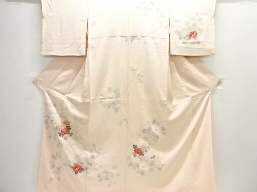 菊椿模様訪問着【中古】【着】 宗sou 菊椿模様訪問着【中古】【着】 宗sou