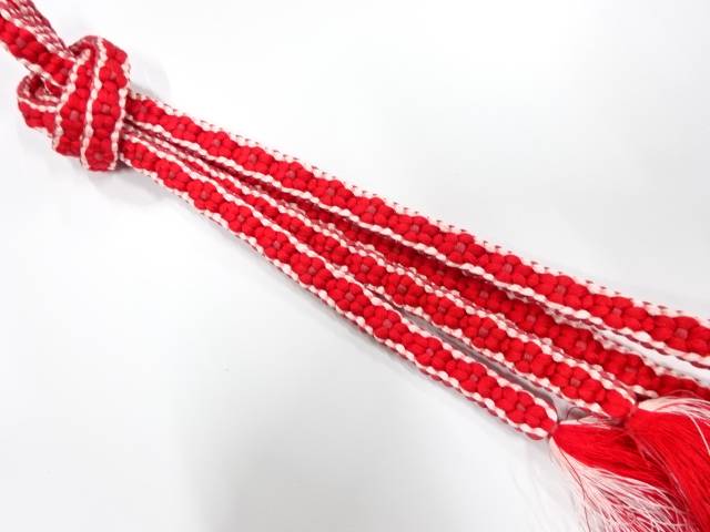 正絹　手組帯締め【中古】【着】 宗sou