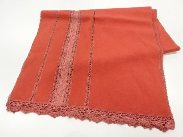 レース縞模様ショール【リサイクル】【中古】【着】 宗sou