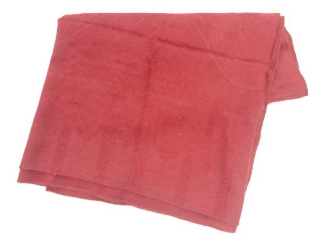 【中古】草花模様織出し大判ストール...