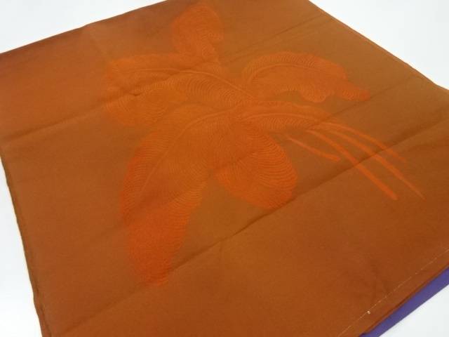 羽根模様織出し座布団地【アンティーク】【中古】【着】 宗sou