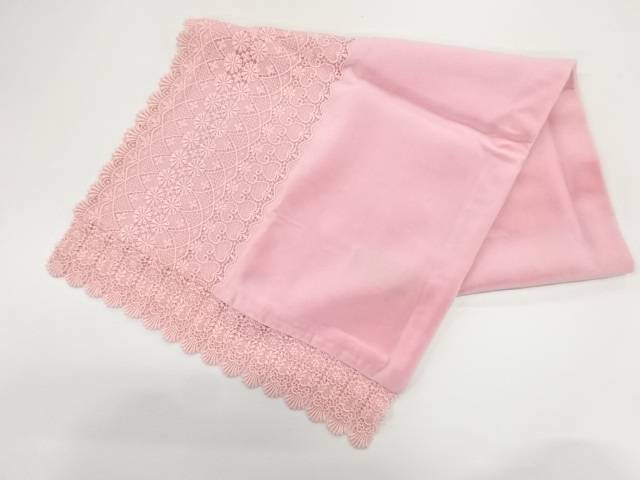 ビロードレース草花模様ショール【リサイクル】【中古】【着】 宗sou
