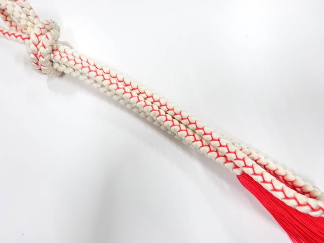 正絹　手組帯締め【中古】【着】 宗sou