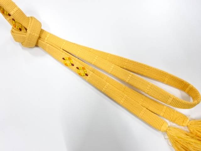 正絹　手組帯締め【中古】【着】 宗sou