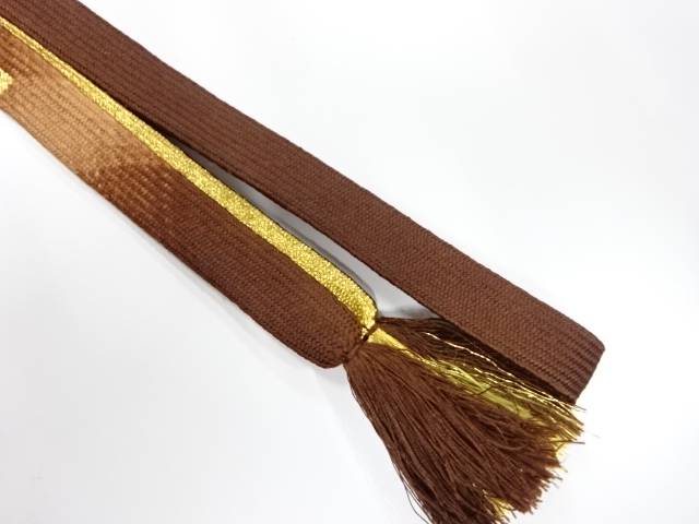 正絹　手組帯締め【中古】【着】 宗sou