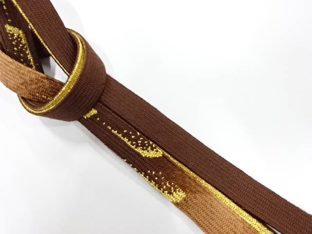 正絹　手組帯締め【中古】【着】 宗sou