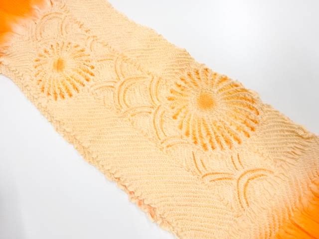 正絹　絞り　帯揚げ【中古】【着】 宗sou