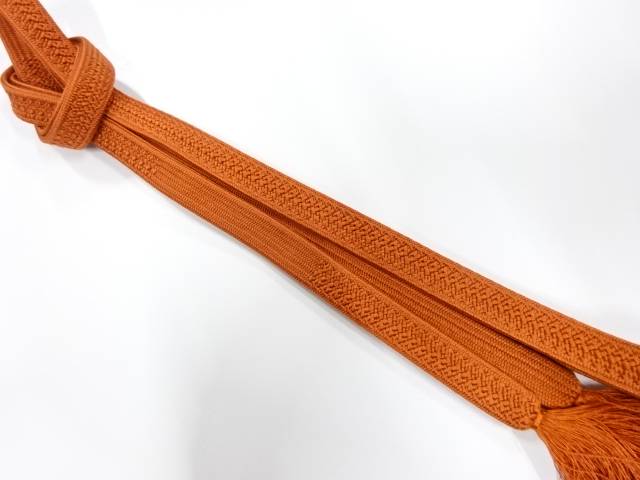 正絹　手組帯締め【中古】【着】 宗sou