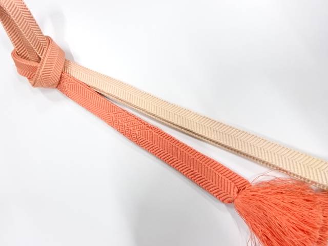 正絹　手組帯締め【中古】【着】 宗sou