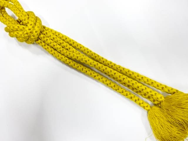 正絹　手組帯締め【中古】【着】 宗sou(4)