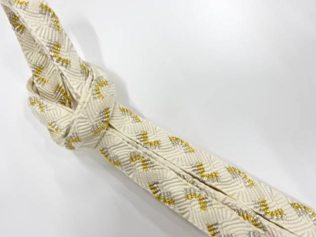 正絹　手組帯締め【中古】【着】 宗sou