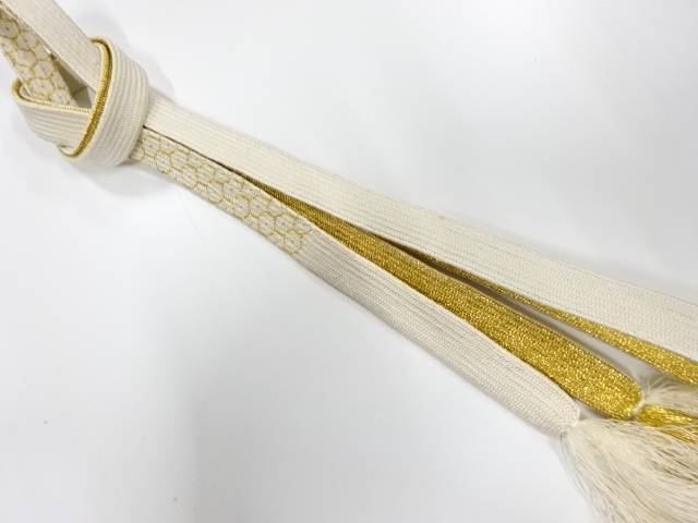 正絹　手組帯締め【中古】【着】 宗sou