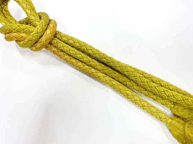 正絹　手組帯締め【中古】【着】 宗sou