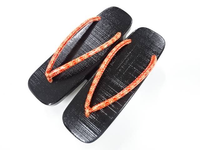 漆塗り 桐下駄(23センチ)【中古】【着】 宗sou