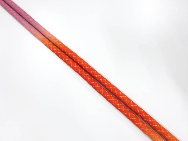 正絹　撚り房　丸くげ【中古】【着】 宗sou