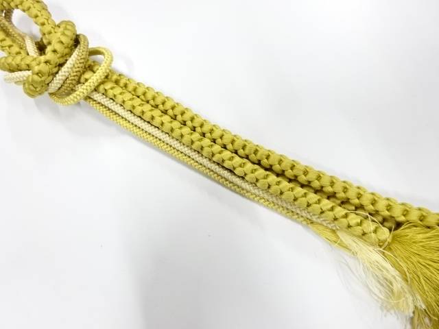 正絹　手組帯締め【中古】【着】 宗sou