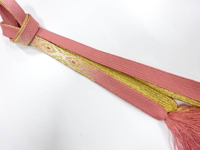 正絹　手組帯締め【中古】【着】 宗sou